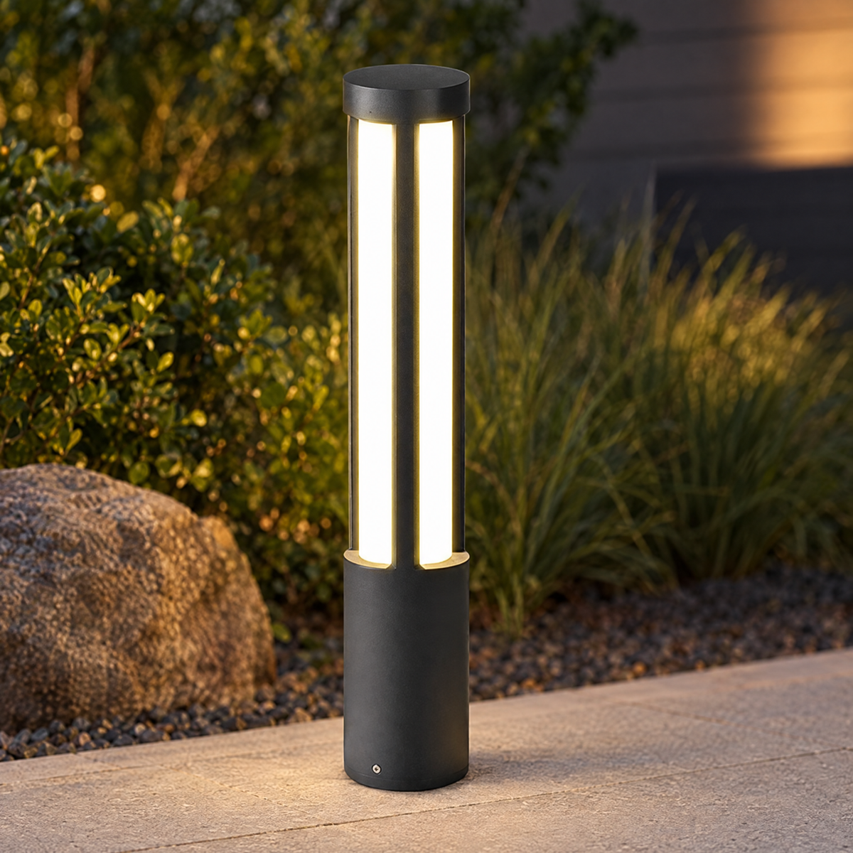 Modern LED Bollard Light, IP65 Path Lighting
