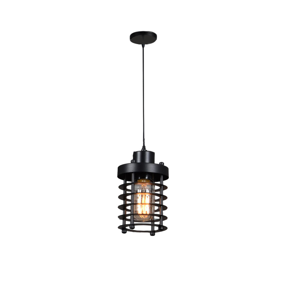 Industrial Cage Pendant Light, 2000-3000 lm