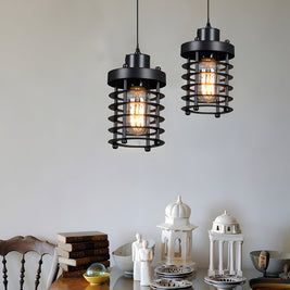 Industrial Cage Pendant Light, 2000-3000 lm