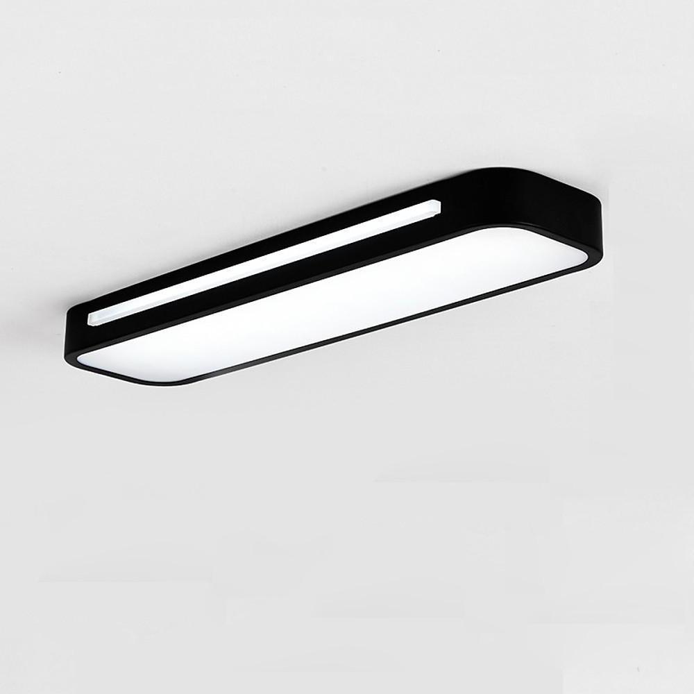 Oval LED Rectangular Flush Mount Ceiling Light