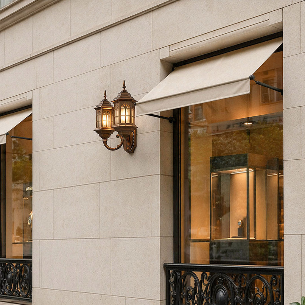 American Garden Outdoor Wall Sconce