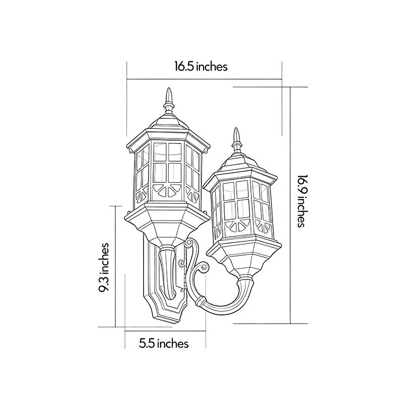 American Garden Outdoor Wall Sconce