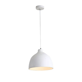 Adjustable Resin Bowl Pendant Light