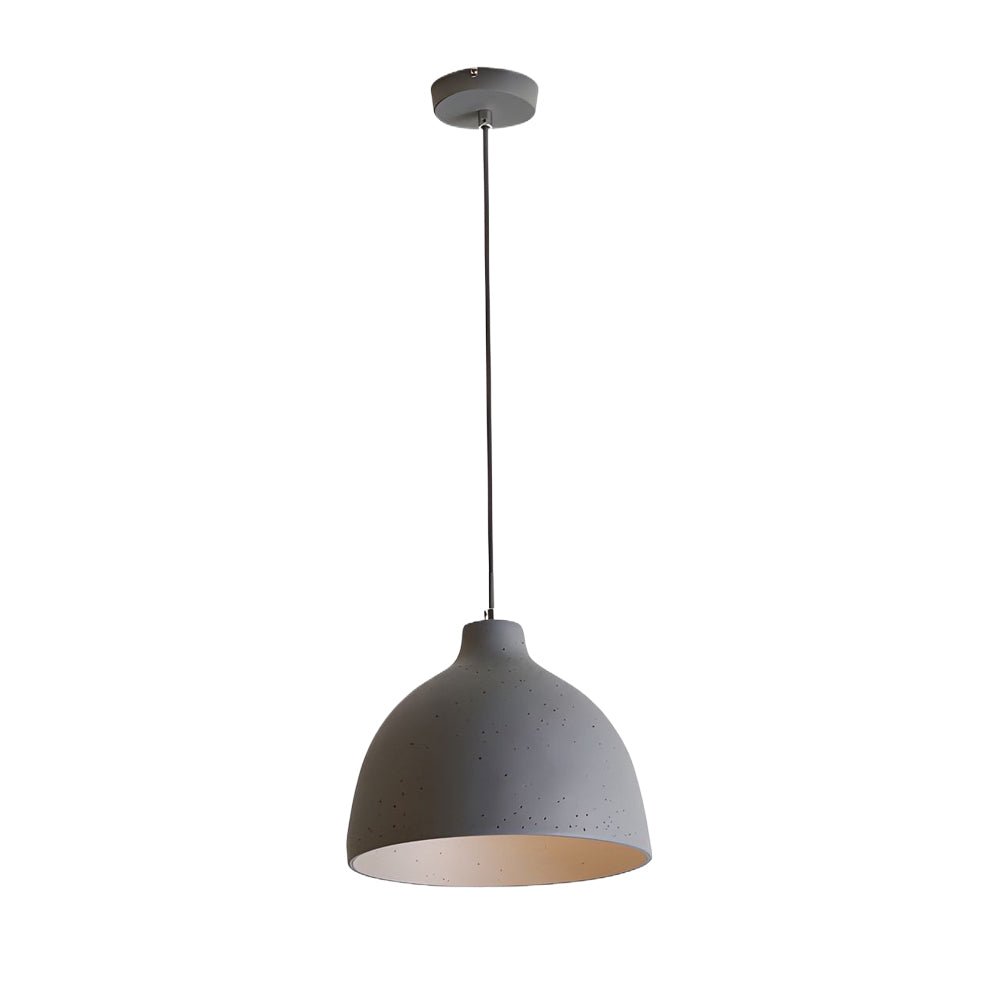 Adjustable Resin Bowl Pendant Light