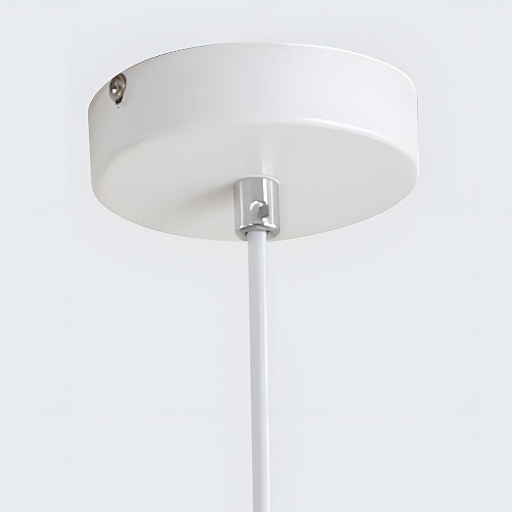 Adjustable Resin Bowl Pendant Light