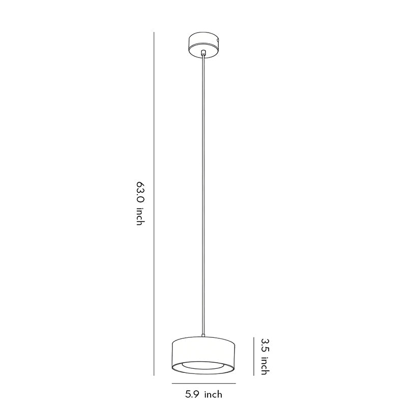 Modern Mini Round Pendant Light