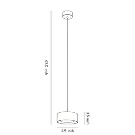 Modern Mini Round Pendant Light