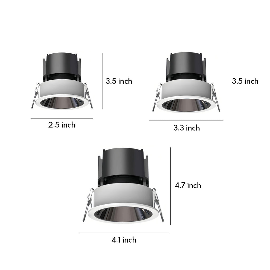 Anti-Glare LED Ceiling Spotlights, Set of 2