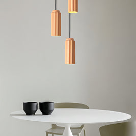 White Metal Pendant Light in 4 Colors