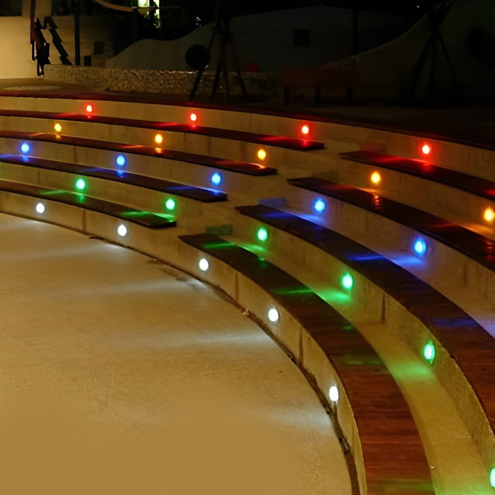 Outdoor LED Step Light Fixtures, Set of 10
