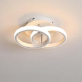 Dual Circle LED Flush Mount Ceiling Light