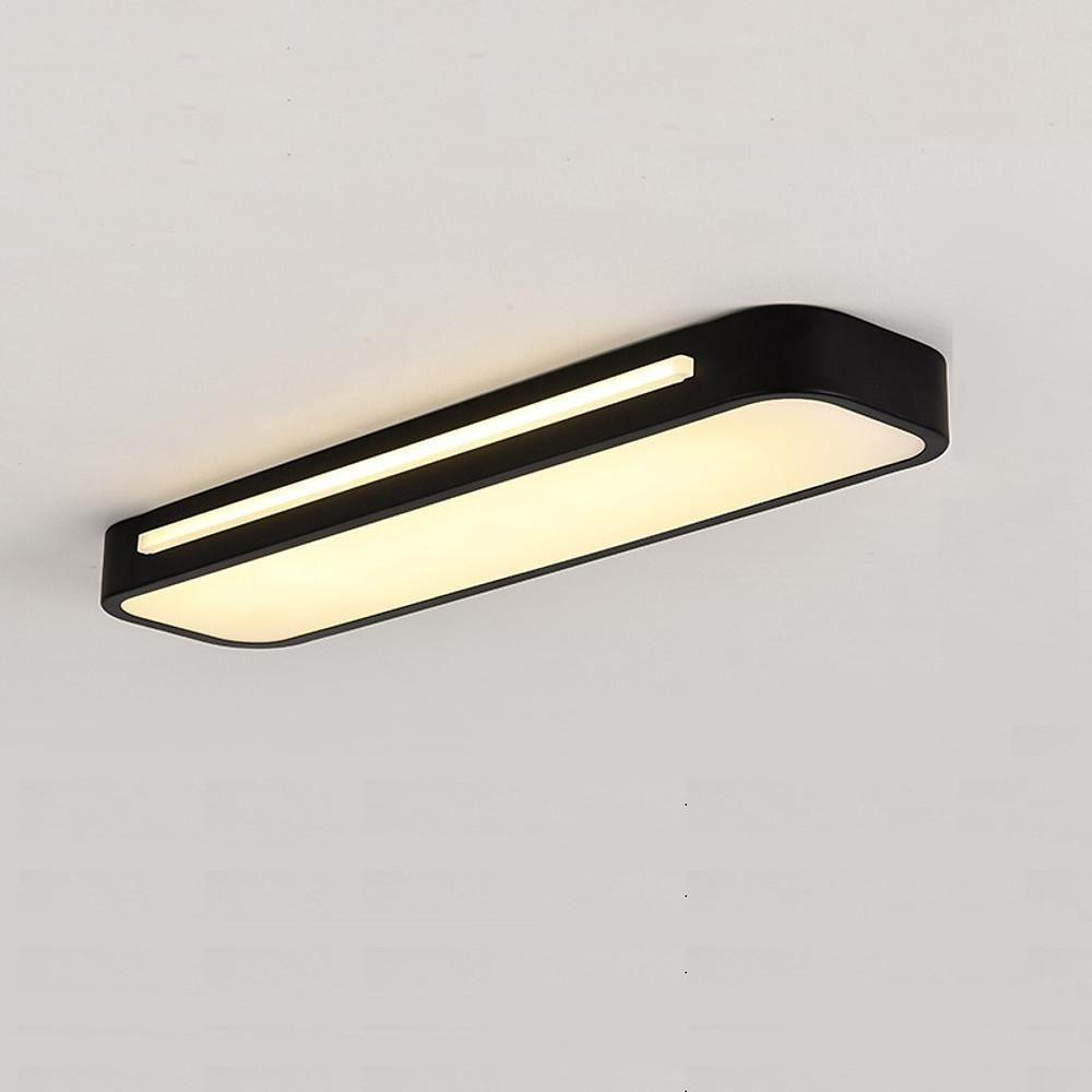 Oval LED Rectangular Flush Mount Ceiling Light