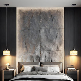 Ice Texture Acrylic Pendant Light, Dimmable