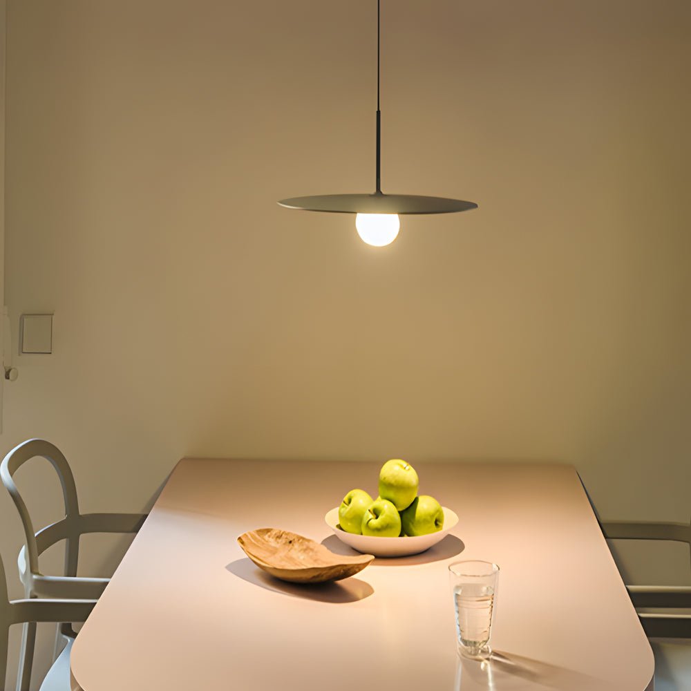 Glass Ball Pendant Light, Black Iron Frame