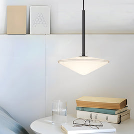 Glass Ball Pendant Light, Black Iron Frame
