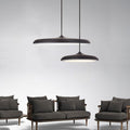 16" Flat Circular LED Pendant Light