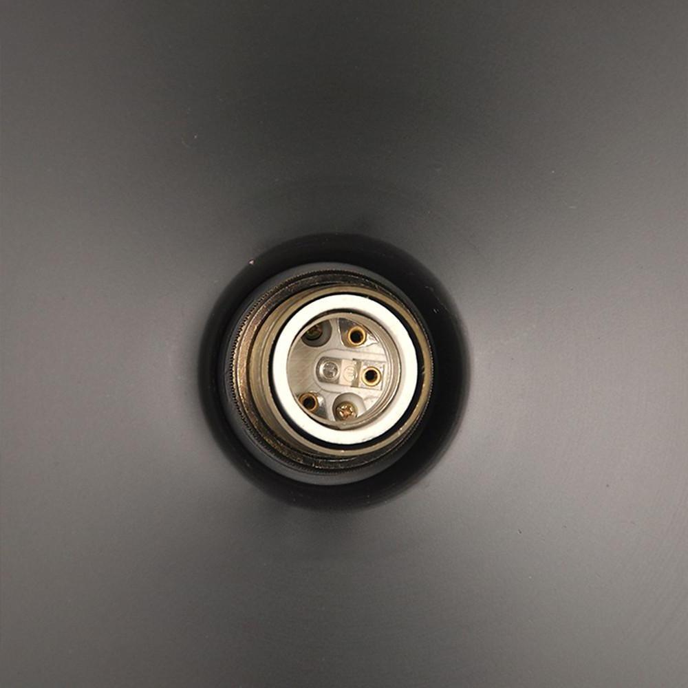 Adjustable Cone Pendant Light, Black or Gold