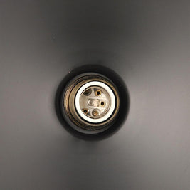 Adjustable Cone Pendant Light, Black or Gold